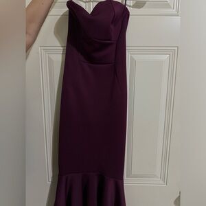 Purple dress video included